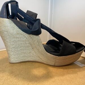 UGG Black Espadrilles